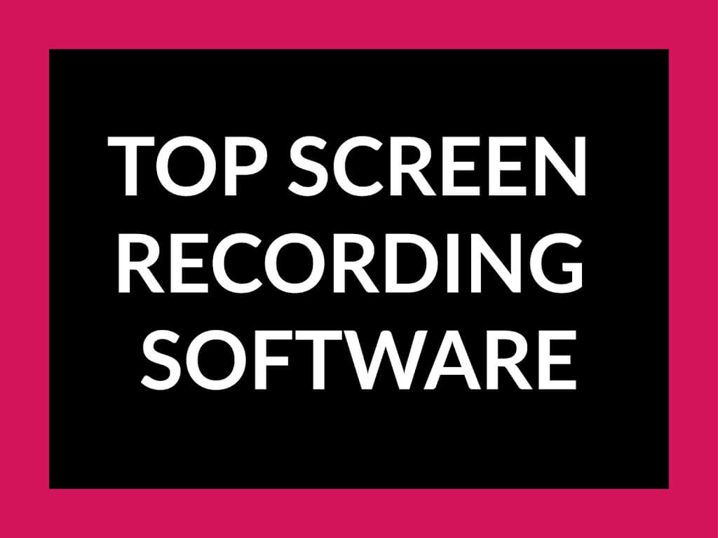 Screen Recorder Best Screen Recorder software for windows (2019)