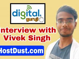 Interview with Vivek Singh Hostdust