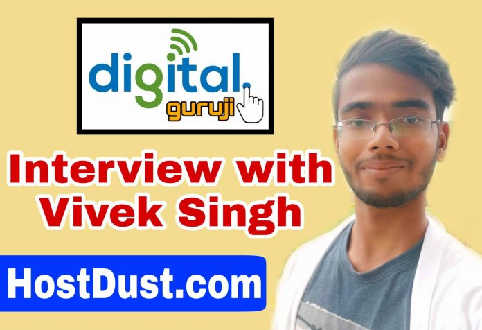Interview with Vivek Singh Hostdust Interview with Vivek Singh Hostdust