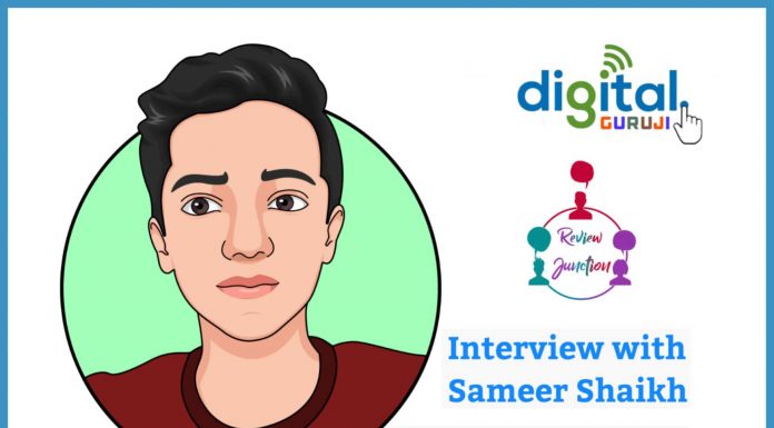 interview with Sameer Shaikh, Founder of Review Junctions
