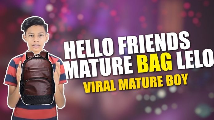 Interview with Mature Bag Wala Ladka - Vaibhav vora